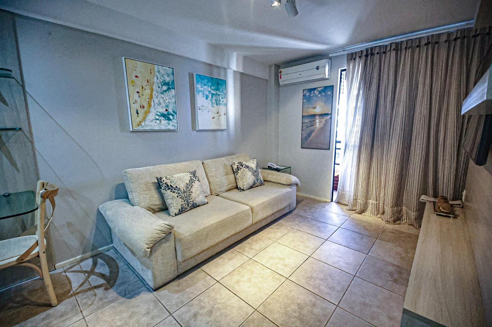Flat Hotel Mercure Vista Mar 福塔雷萨 外观 照片