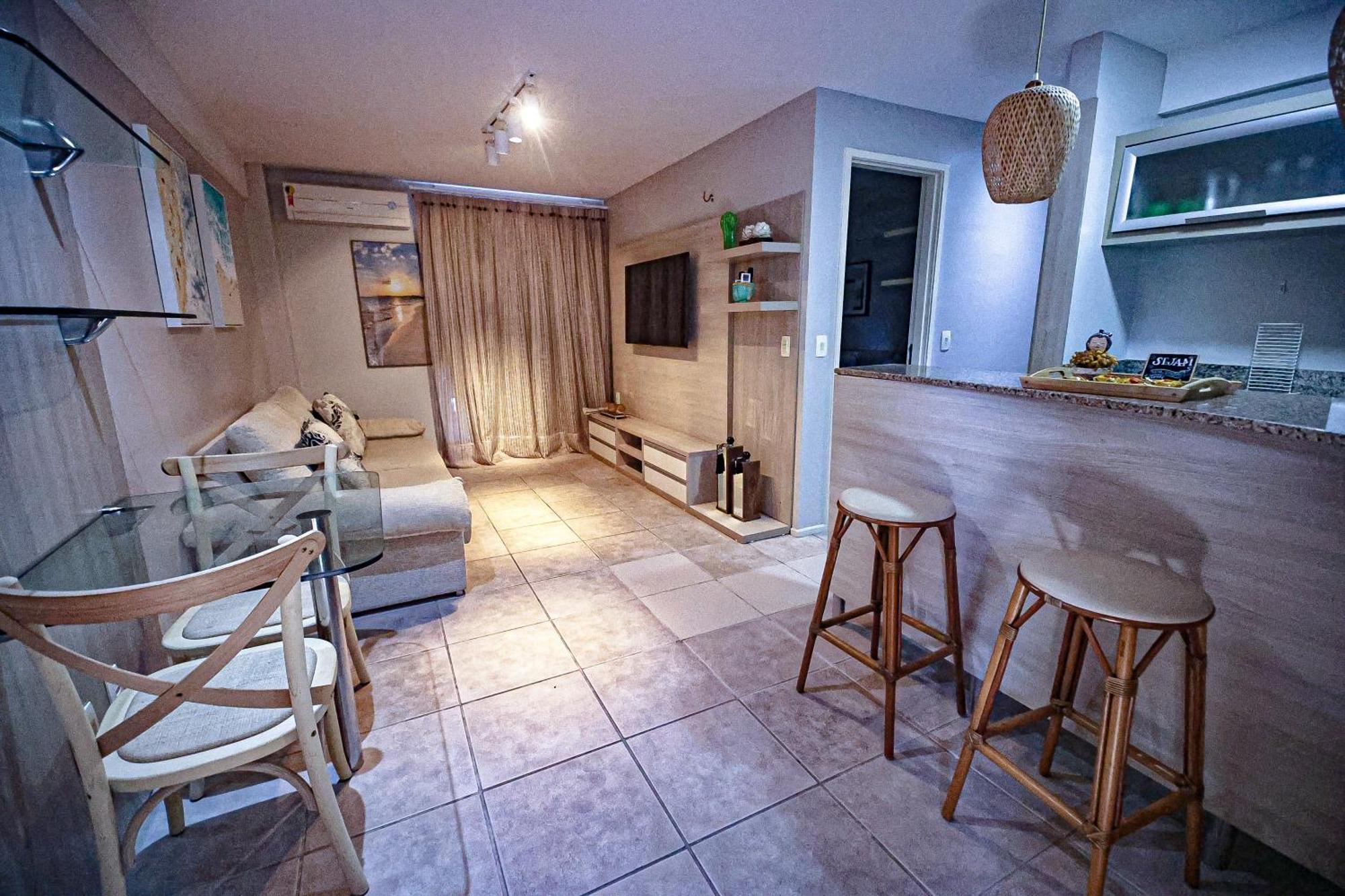 Flat Hotel Mercure Vista Mar 福塔雷萨 外观 照片